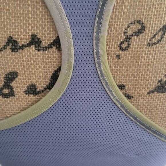 XS Nike Dri-Fit built-in bra racerback tank gray yellow blue watercolor stripes - Picture 4 of 6